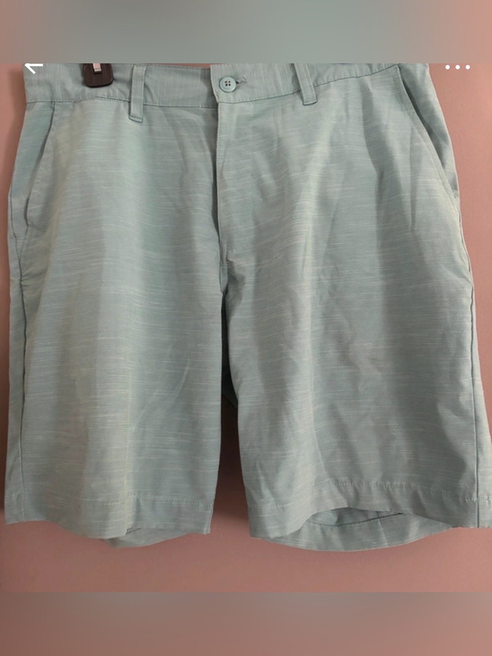 Men's Ron Jon Light Seafoam Shorts Size 34
